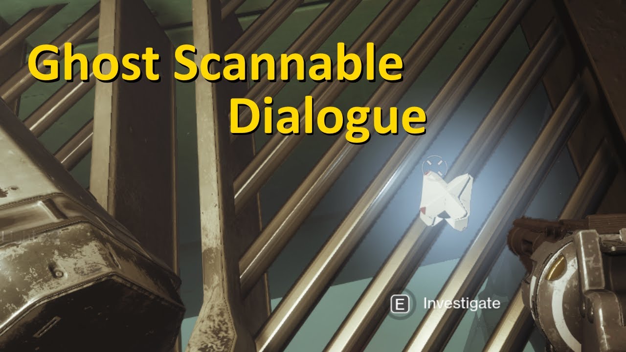 Presage Ghost Scannable Dialogue (Destiny 2)