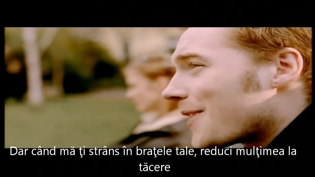 Ronan Keating - When You Say Nothing At All (tradus romana)