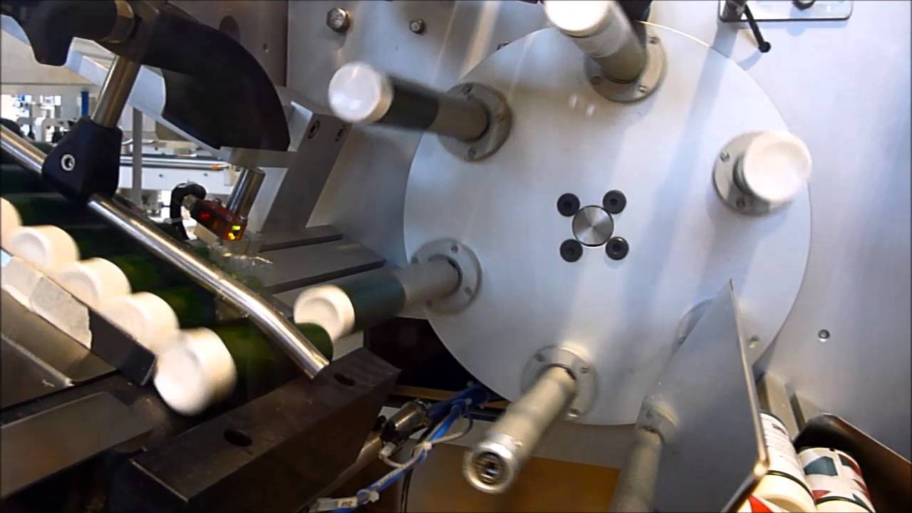 Labelling system for cosmetic empty tubes