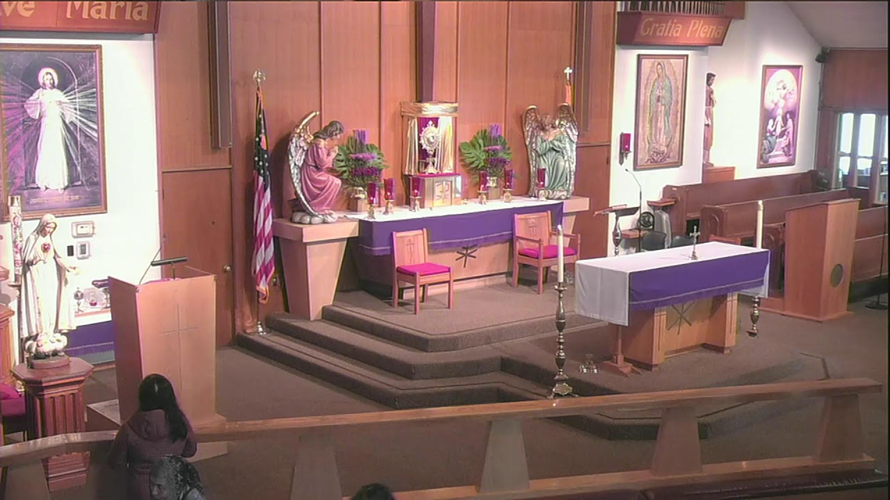 8:00am Holy Mass  - Wednesday February 25, 2026