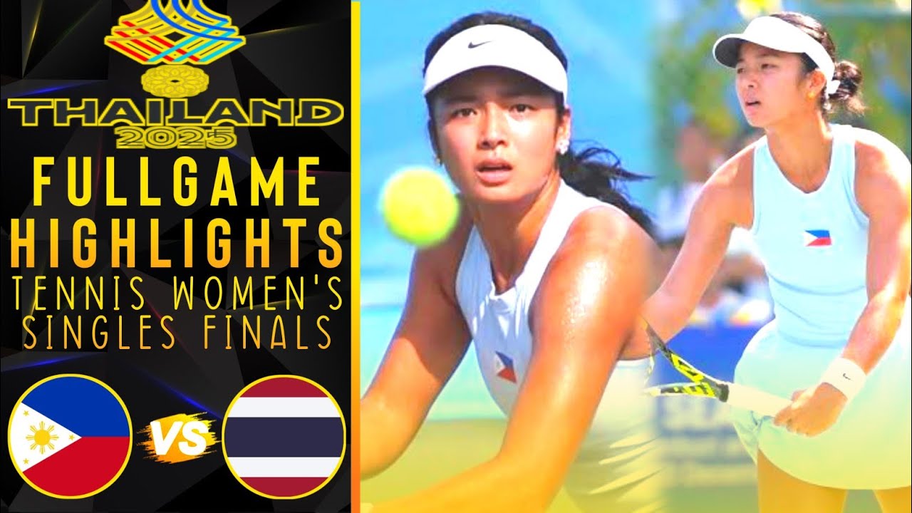 Philippines vs Thailand Women's Tennis | SEA Games 2025 Gold Medal match!
