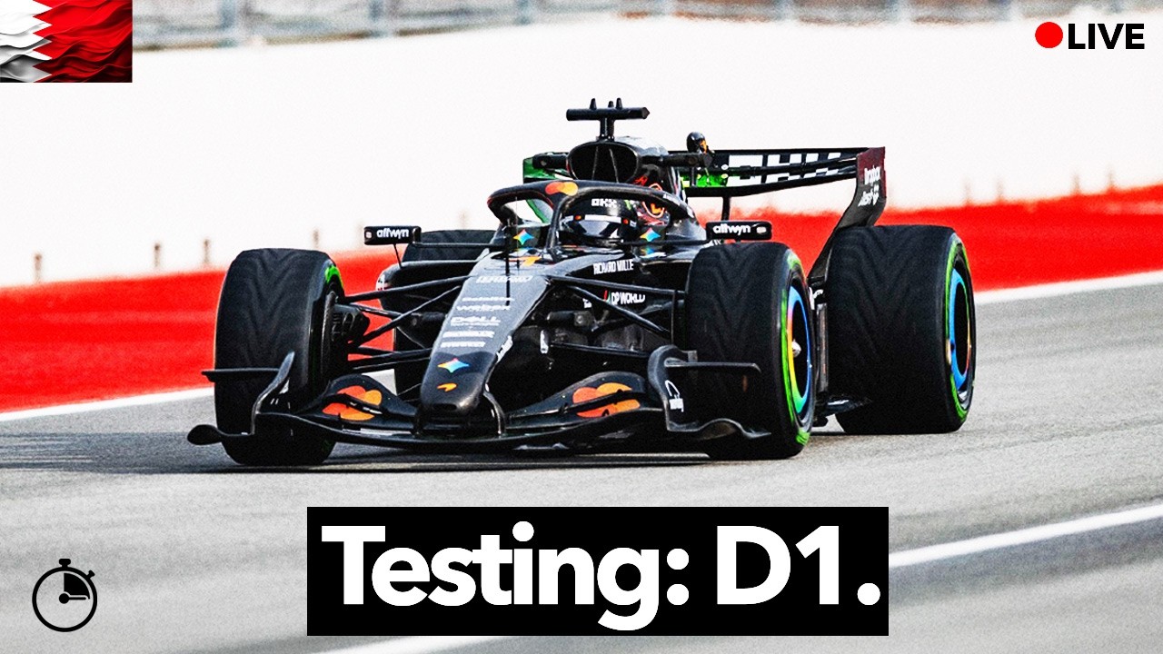 🔴F1 BAHRAIN TESTING: DAY 1 WATCHALONG -  Live Timing