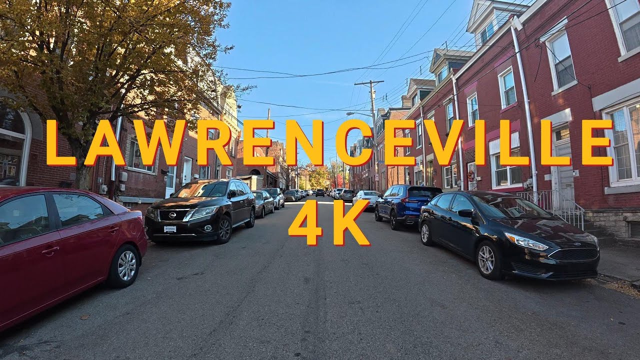 4K Walking Tour of Lawrenceville, Pittsburgh – Fall Afternoon Stroll (November 2024)