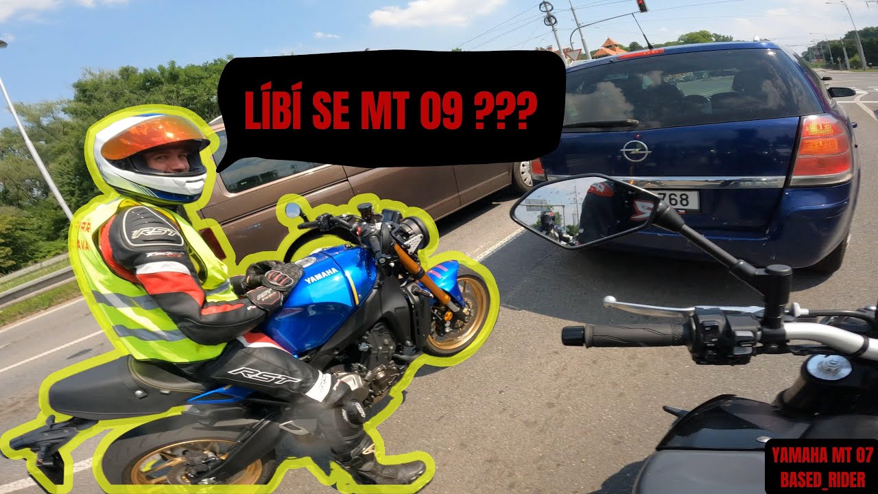 TEST YAMAHA MT09 35KW!? | MT TOUR OSTRAVA 2023 | 4K | RAW | CZECH MOTOVLOG | BASED_RIDER