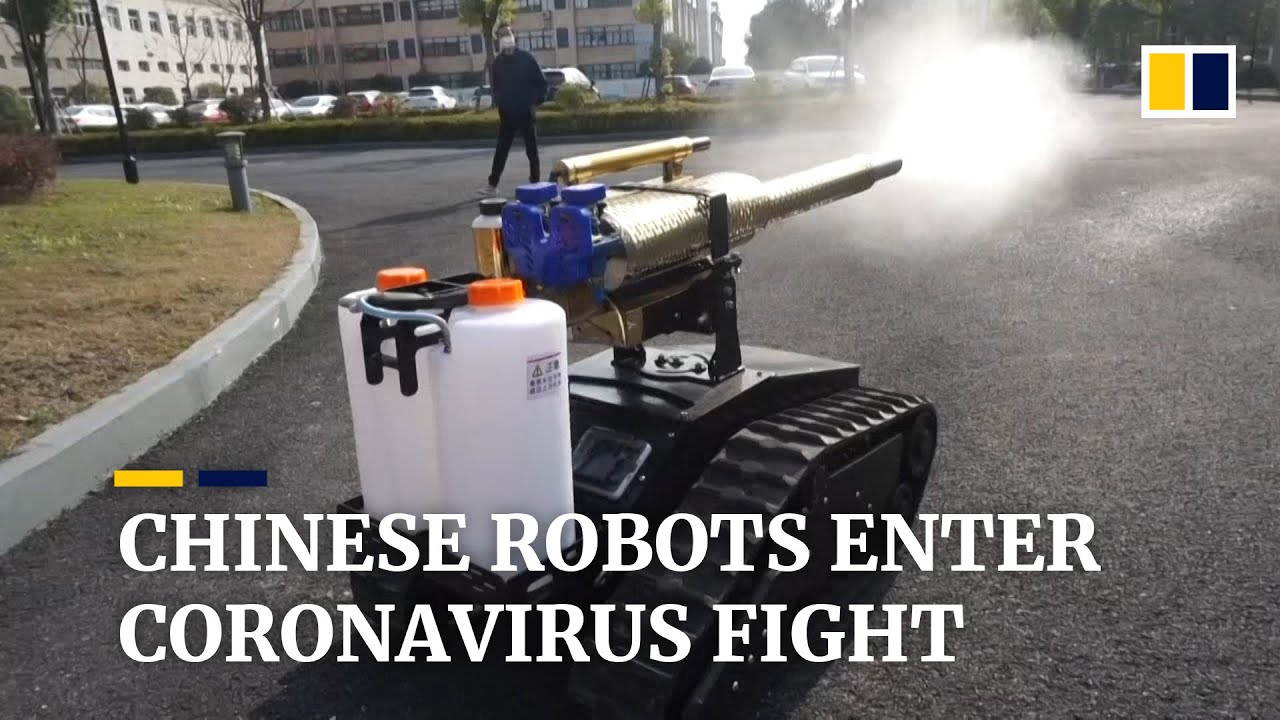 Coronavirus: China steps up use of robots to fight Covid-19 epidemic