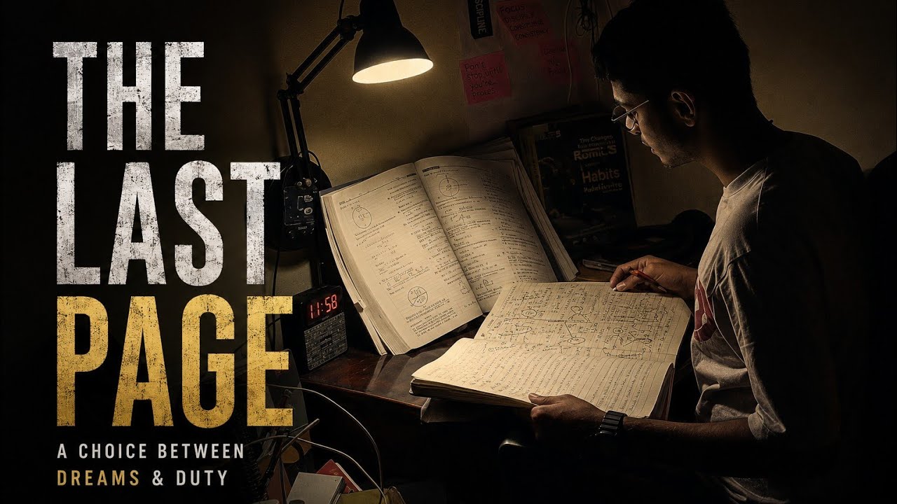 “The Last Page” – A Short Film About Regret, Time & One Unfinished Chapter