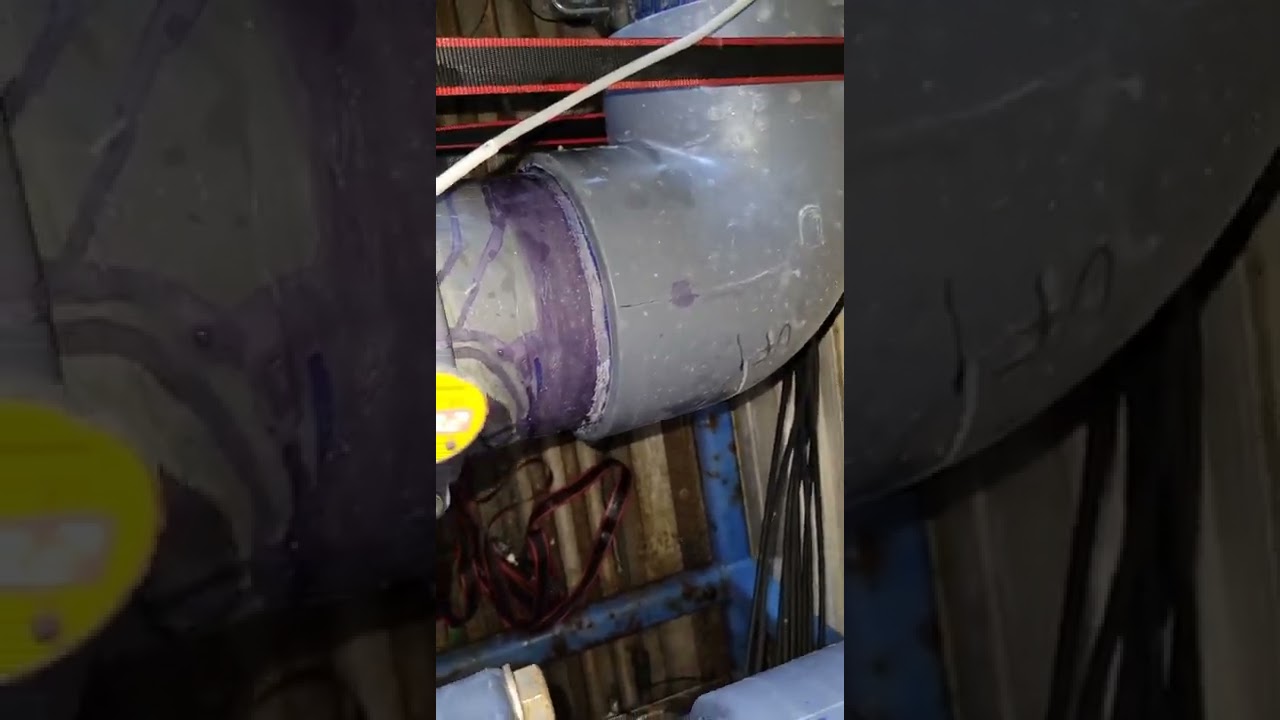 glue blew out on a 6
