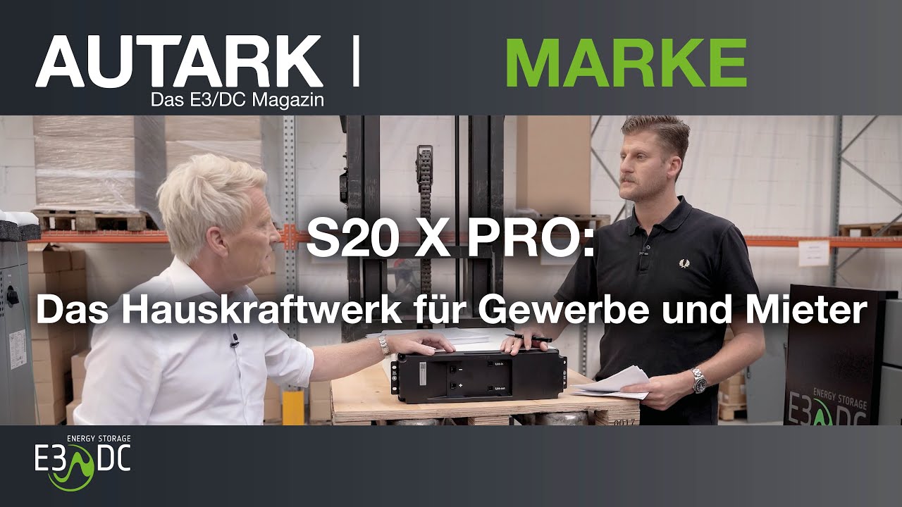 S20 X PRO: Das Hauskraftwerk für Gewerbe und Mieter