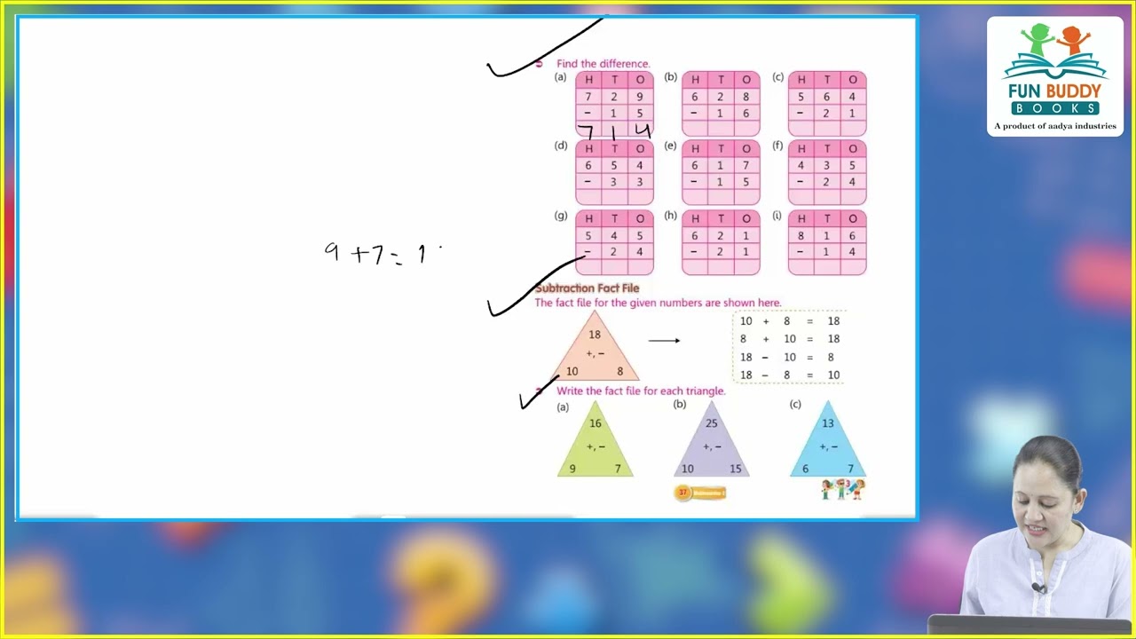 Ch 3 | Fun Buddy Books | Maths | Class 2 | Subtraction | For children