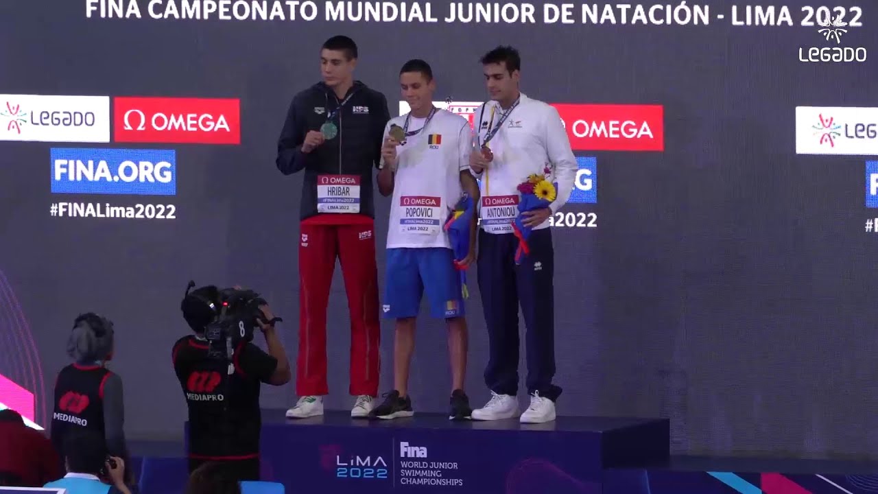 04.09.2022 Final del Mundial Junior de Natación Lima 2022
