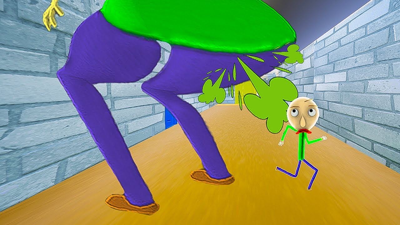 Funny moments in Baldi VS Hello Neighbor and Huggy Wuggy VS Granny || Experiments with Baldi