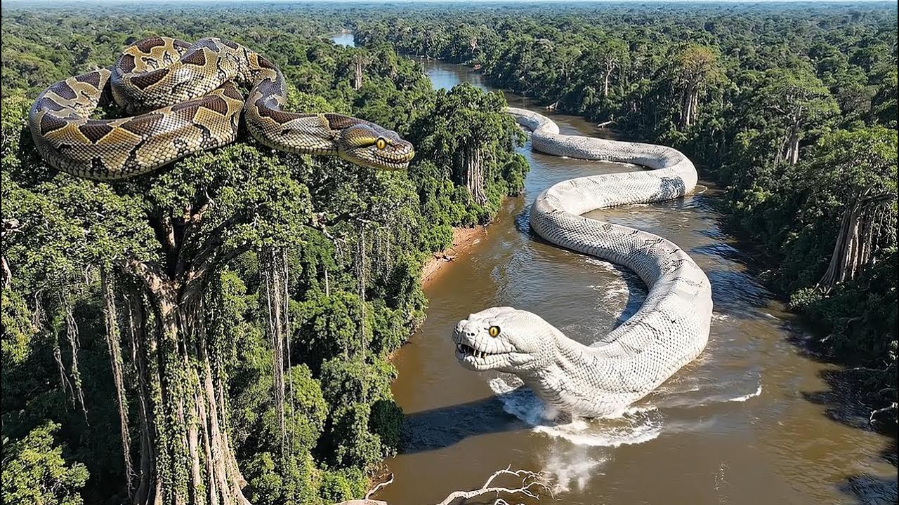 Prehistoric Humans vs Titanoboa – The Deadliest Battle in Ancient History