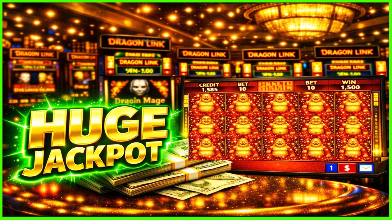 I Gave Up... She Continued & Hit This HUGE JACKPOT!!! Dragon Link Happy & Prosperous Slot
