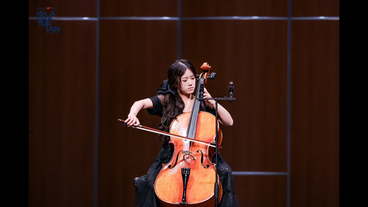 任宝仪 Ren Baoyi (1st Round) - 22nd Khachaturian International Cello Competition (Beijing)
