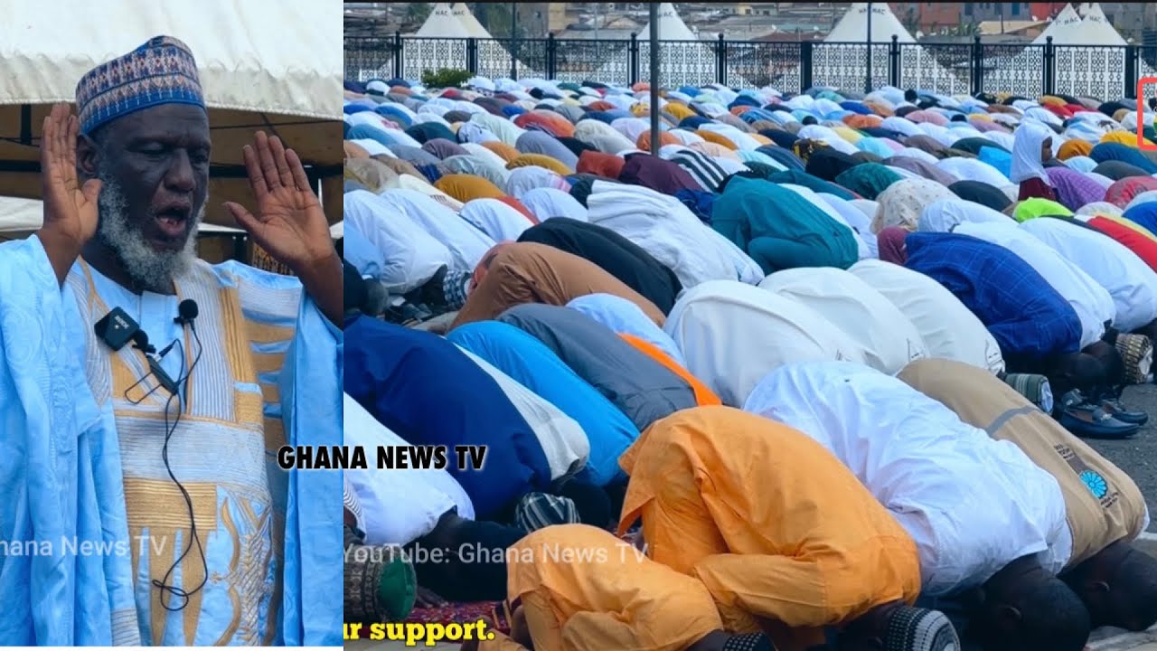 EPIC: Watch a step by step Muslim prayers in the Mosque on Eid Mubarak