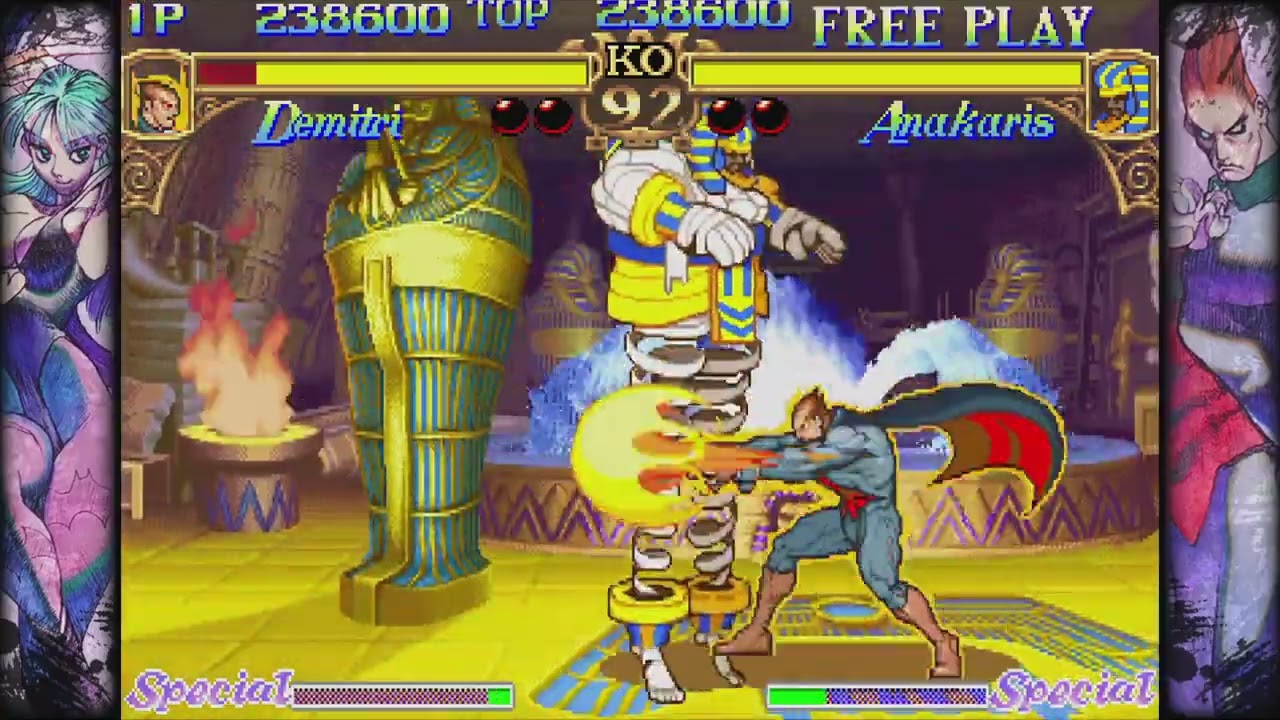 Darkstalkers: The Night Warriors (Xbox One) Arcade as Demitri