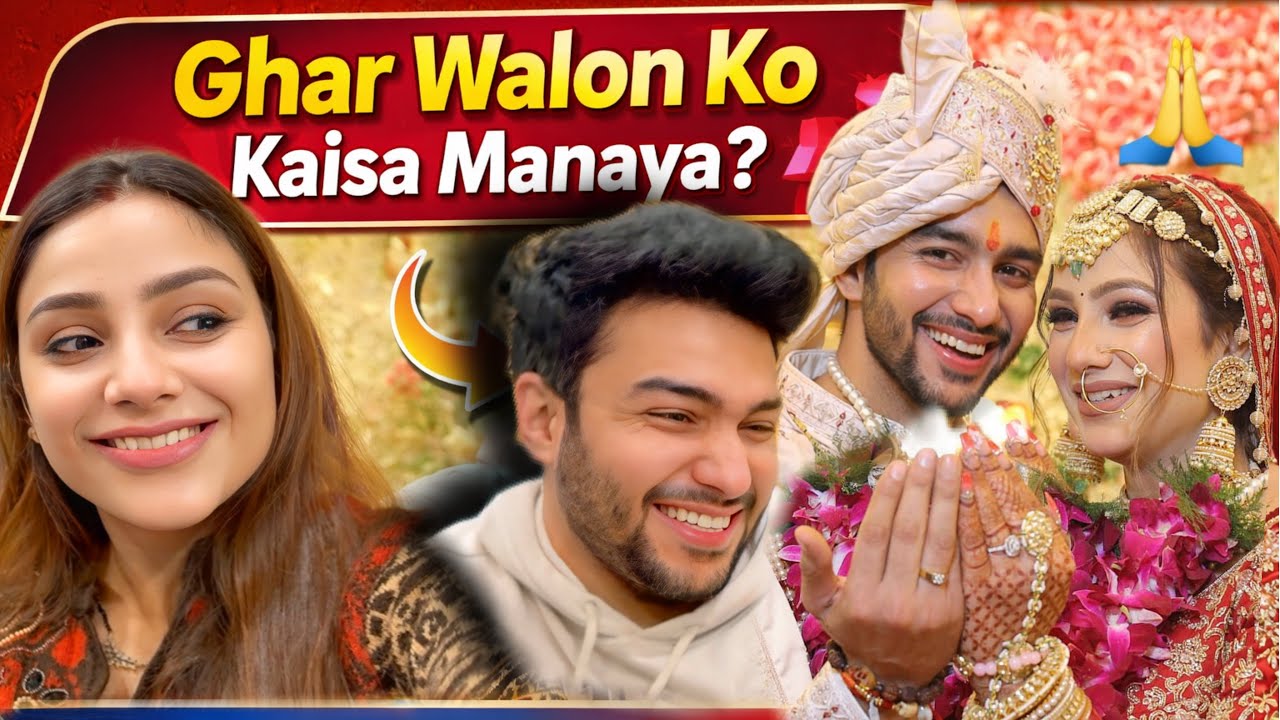 How Did We Get Married 😍| REVEALING | @tusharshrutivlogs #lovestory 