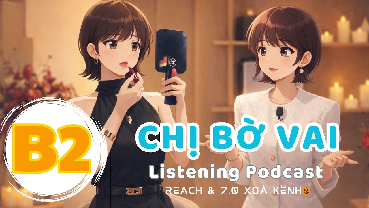 🎧 Luyện Nghe Tiếng Anh Level B2- CHỊ BỜ VAI -  | Listening English Podcast |🎯