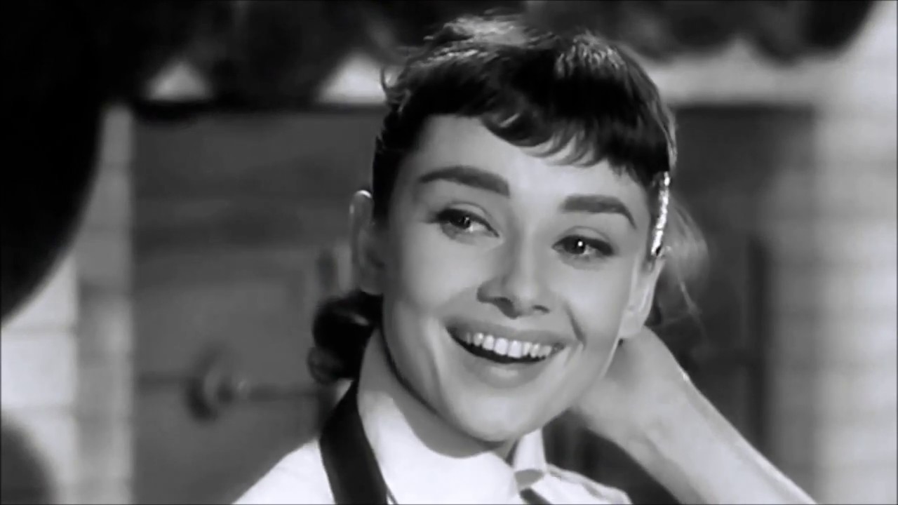 Audrey Hepburn  -  Gimme Just A Little Smile