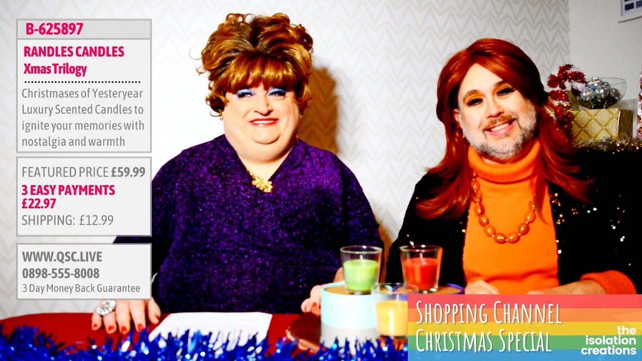 QVC at Christmas - Shopping Channel Spoof with Bobbi & Sooki - Comedy | Parody - Isolation Creations