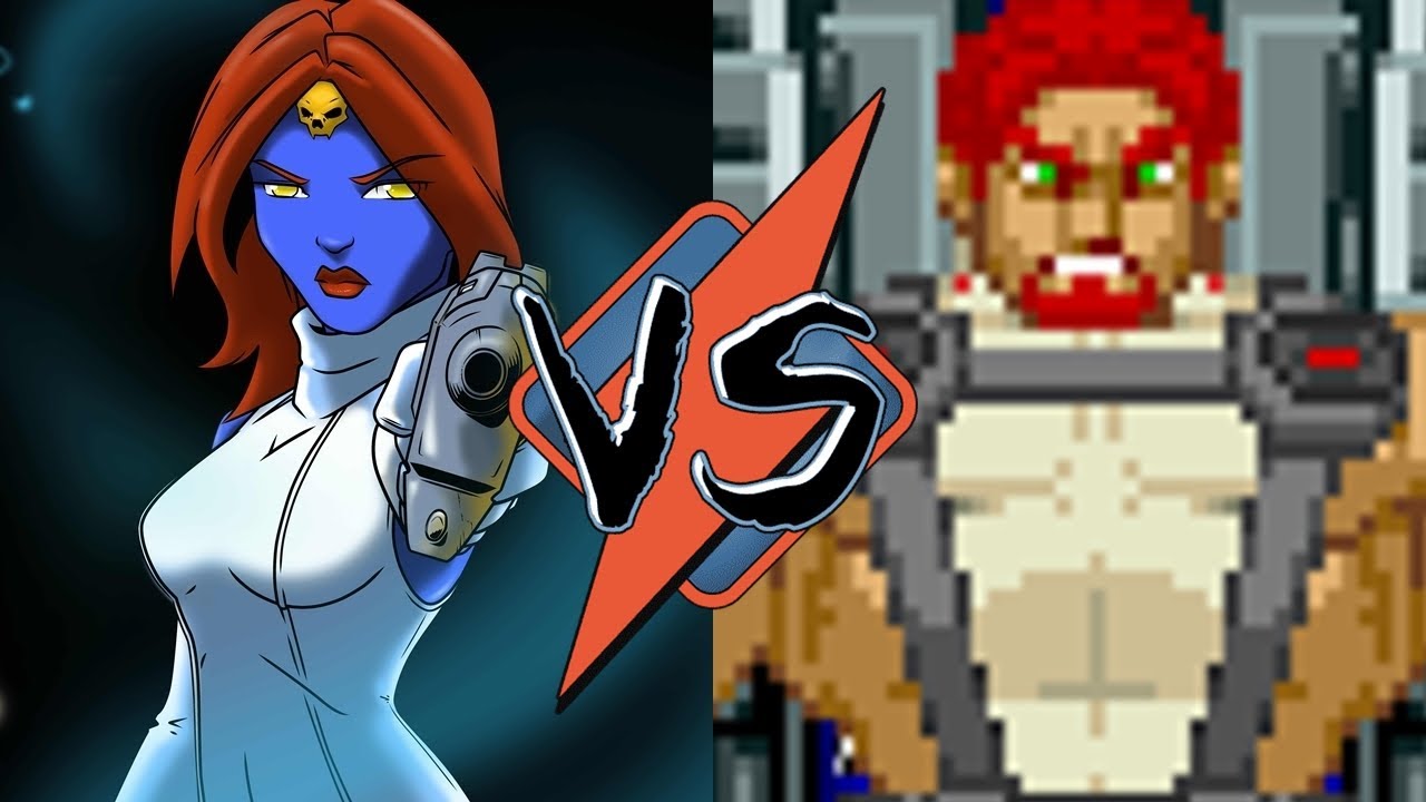 MUGEN |\/| Mystique (me) VS Heavy Strike