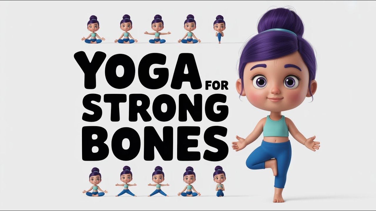 Kids Yoga for Growth | Fun Poses to Build Strong Bones & Energy 🧘‍♀️