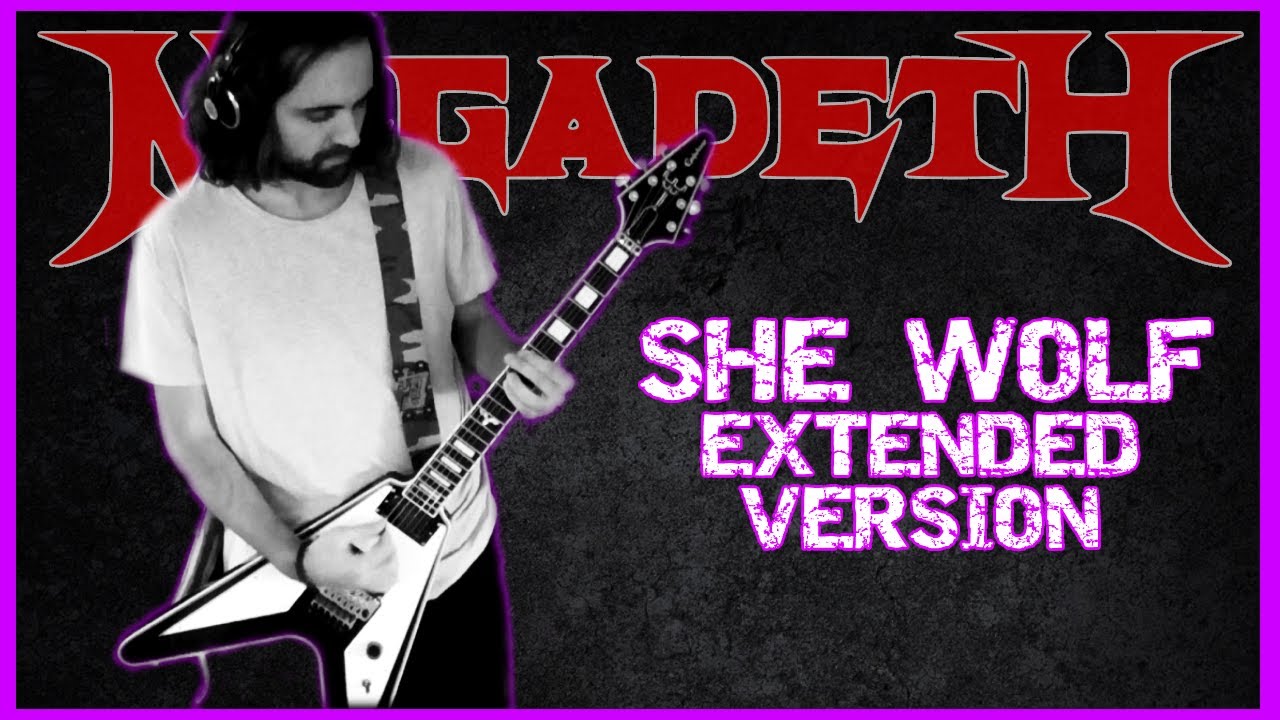 🎸MEGADETH - She wolf  |  EXTENDED VERSION (Rude Awakening) w/ SOLO BATTLE