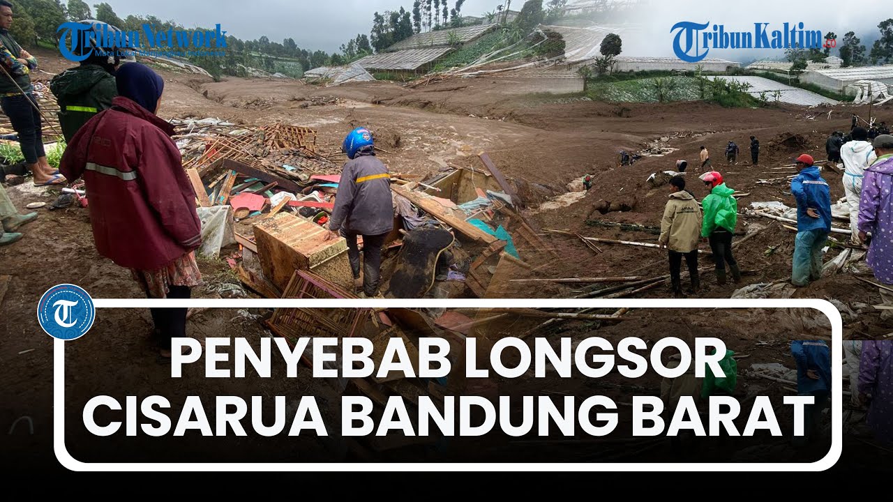 Pakar ITB Menganalisis Penyebab Longsor Cisarua, Singgung Pola Berkebun Nenek Moyang