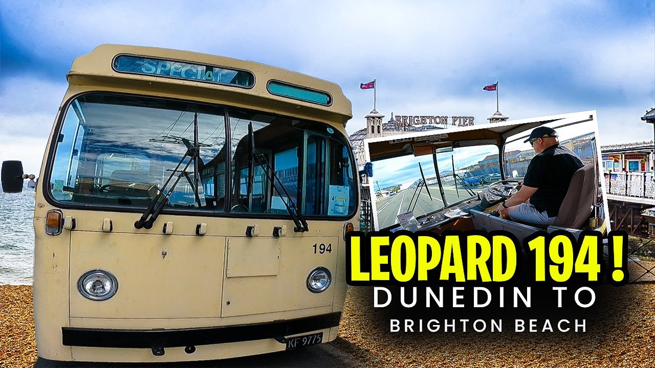 【1981 Leyland Leopard】Multi camera views! Gear Changes no clutch!