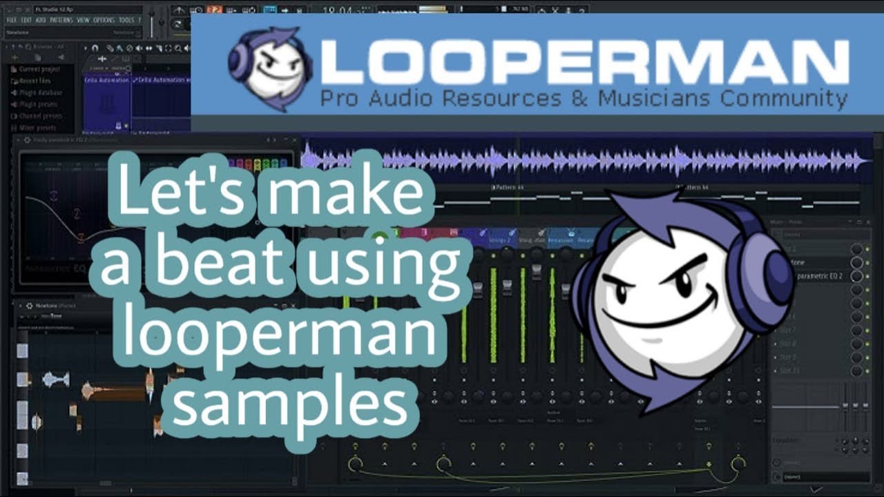 Let's make a beat using Looperman Samples || LOOPERMAN || In Hindi | Fl studio 20