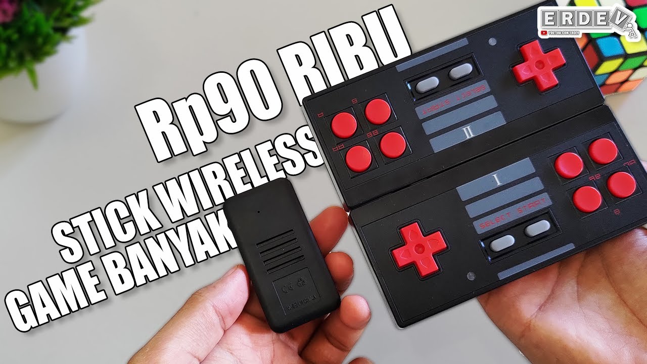 KONSOL GAME MURAH UDAH PAKE WIRELESS CONTROLLER! - Unboxing & Review Xtreme Mini Game Box AHH-07