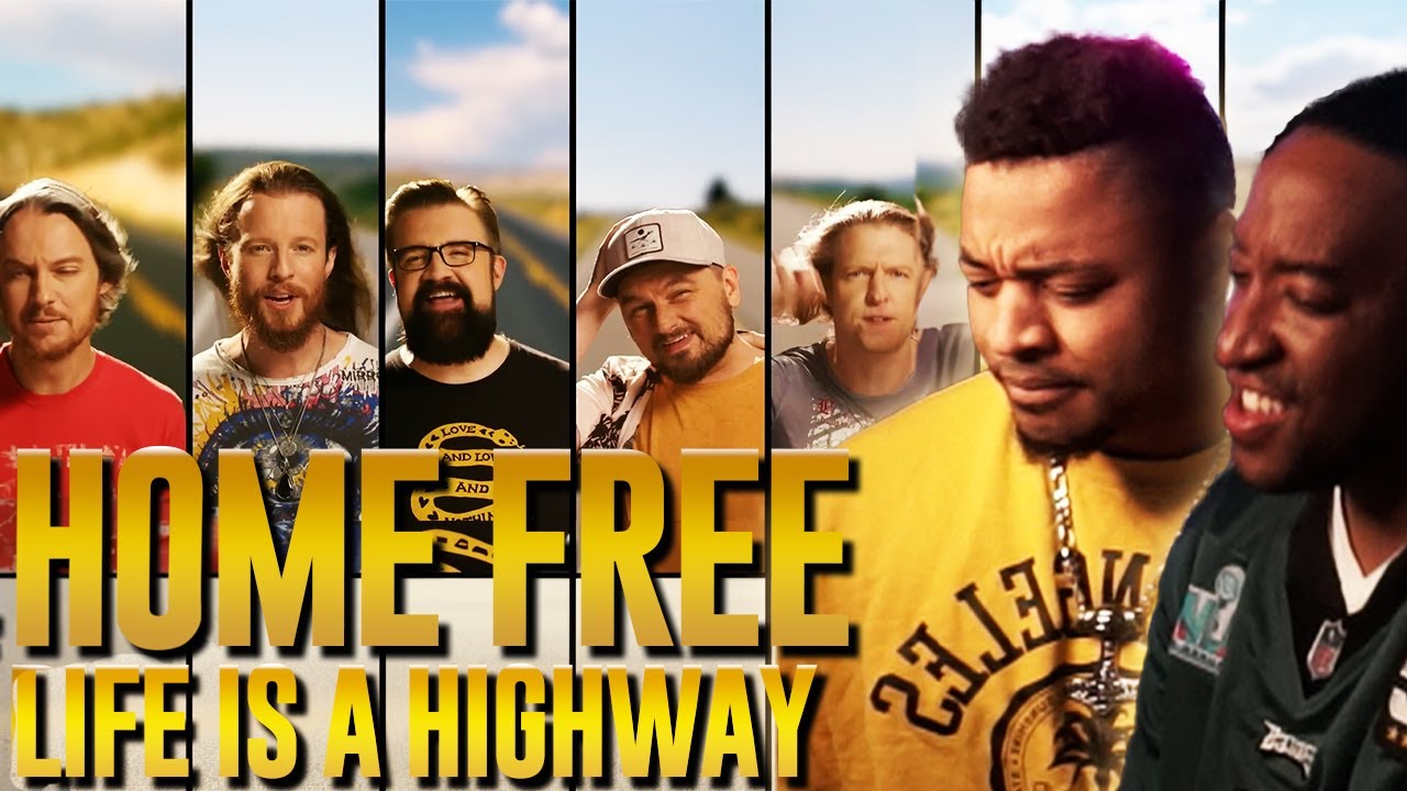 HIP HOP FANS REACTS | HOME FREE - Life Is A Highway [Home Free's Version] REACTION!!!!!