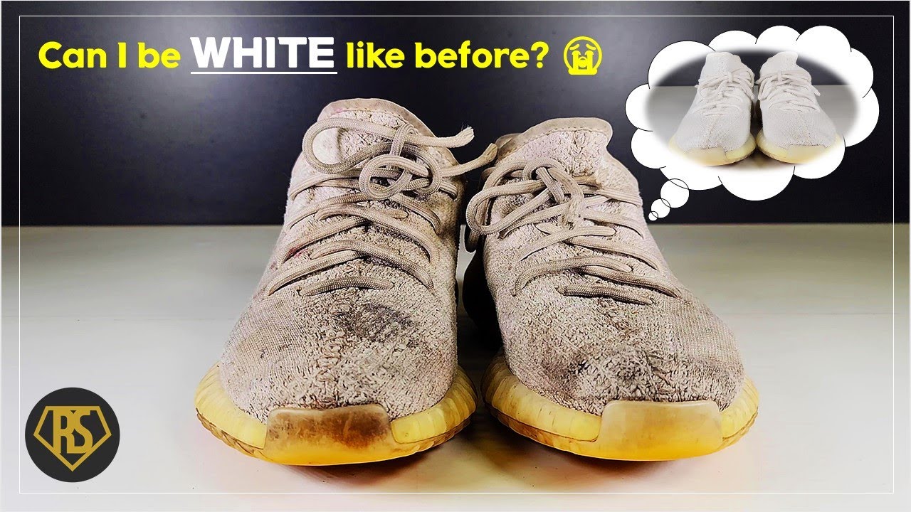 🎧 ASMRㅣAdidas Yeezy Boost 350 Cleaningㅣ4K l 아디다스 운동화 세탁🧼
