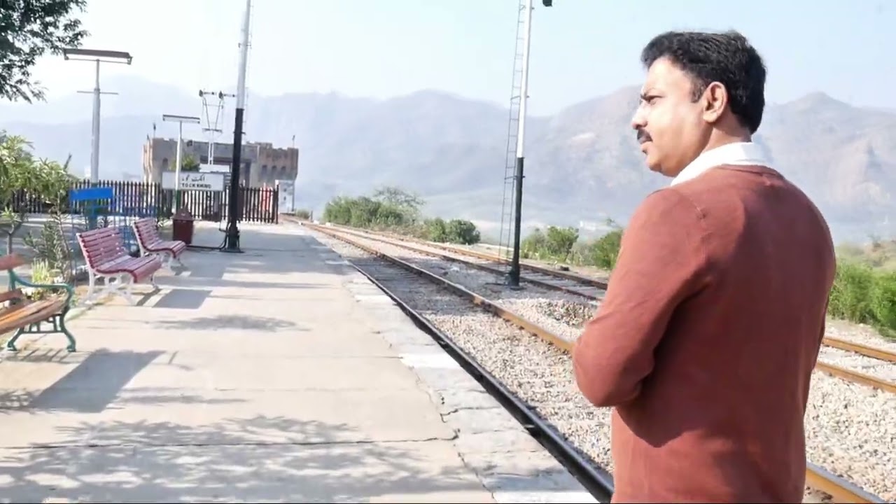 The railway station building is a Victorian structure made of stone masonry. The Historic Building.