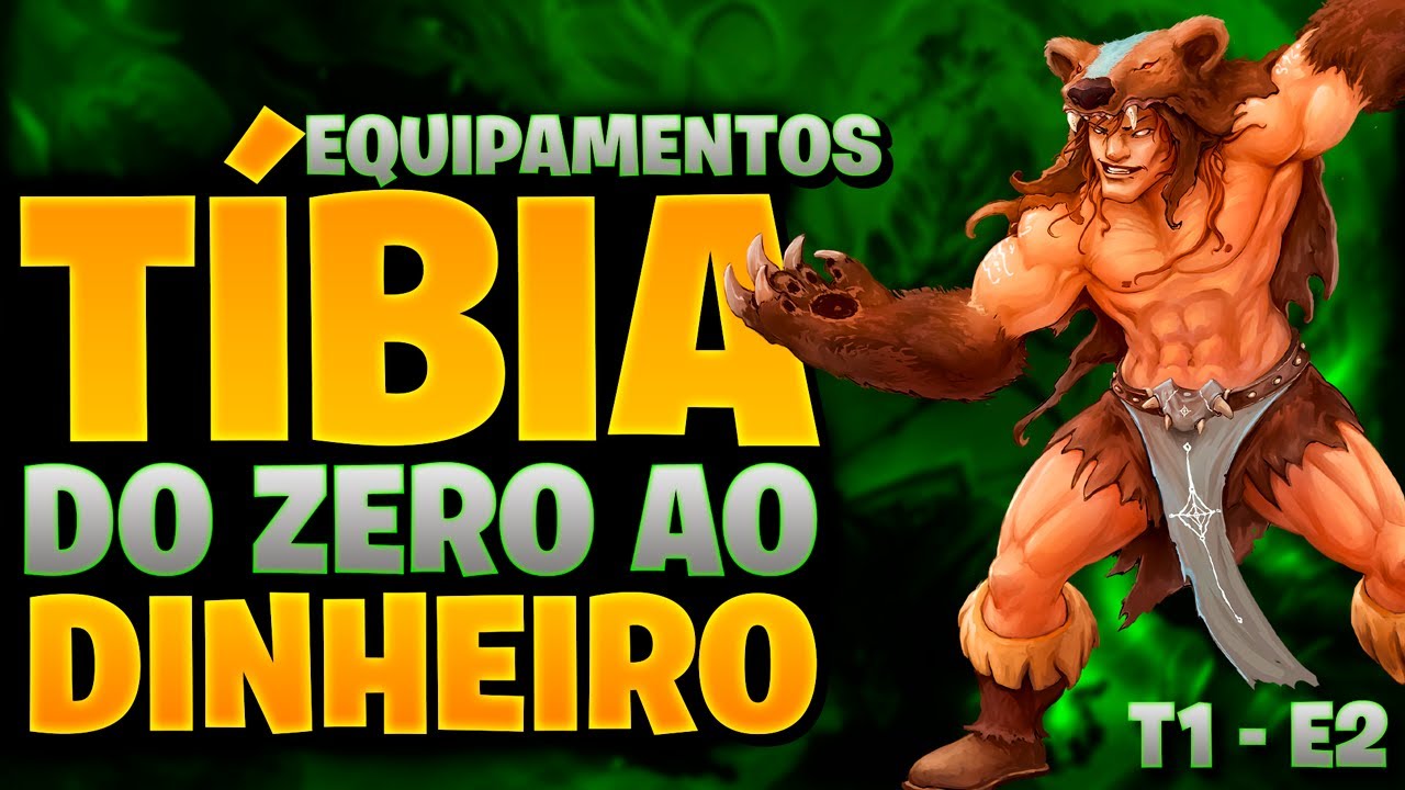 🥇 EQUIPAMENTO INICIAL T1 - E2  - T&Iacute;BIA #zeusnft #tibia #nft