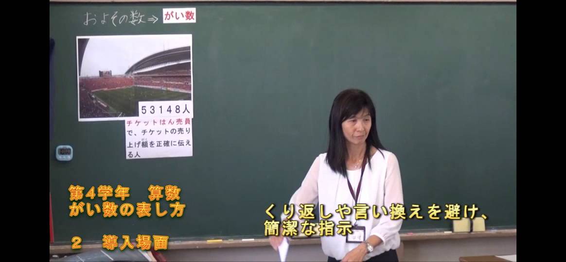 「授業の達人大公開」ダイジェスト版（針ヶ谷小学校）