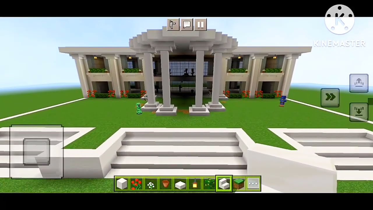 Minecraft:How to Build a Modern House🏠 Tutorial #gameplay #exterior 