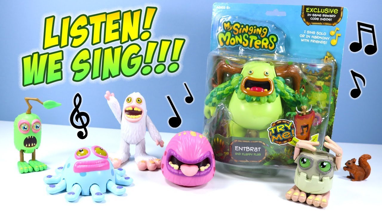 My Singing Monsters Toys Action Figures Song Review