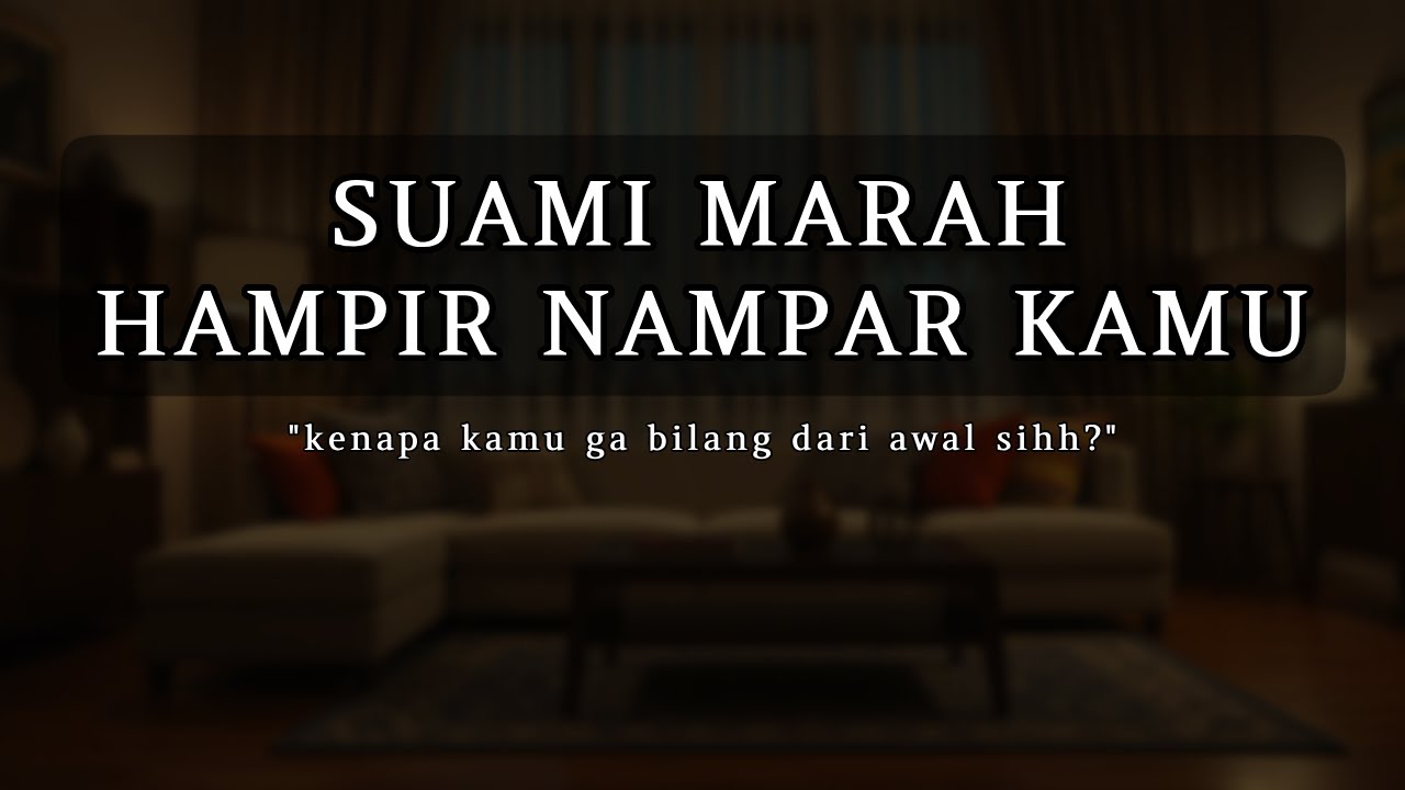 Salah Paham [ASMR] [Husband] [Marah]