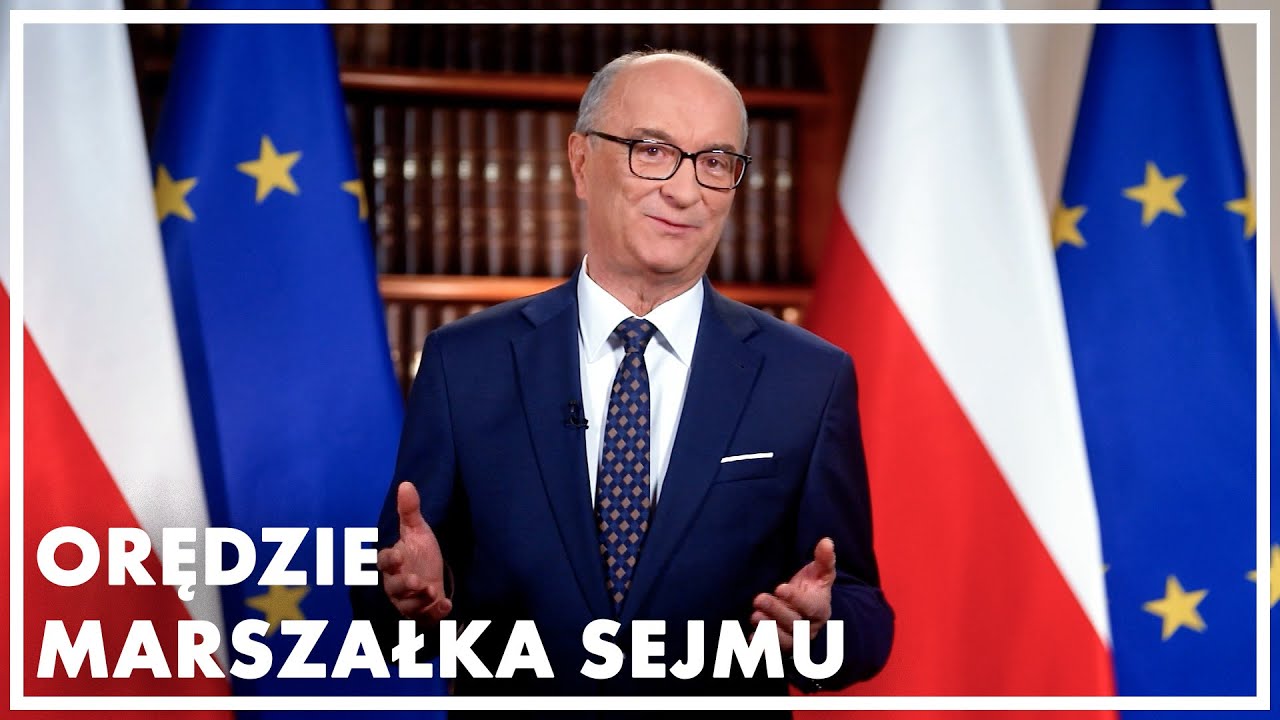 Orędzie marszałka Sejmu Włodzimierza Czarzastego