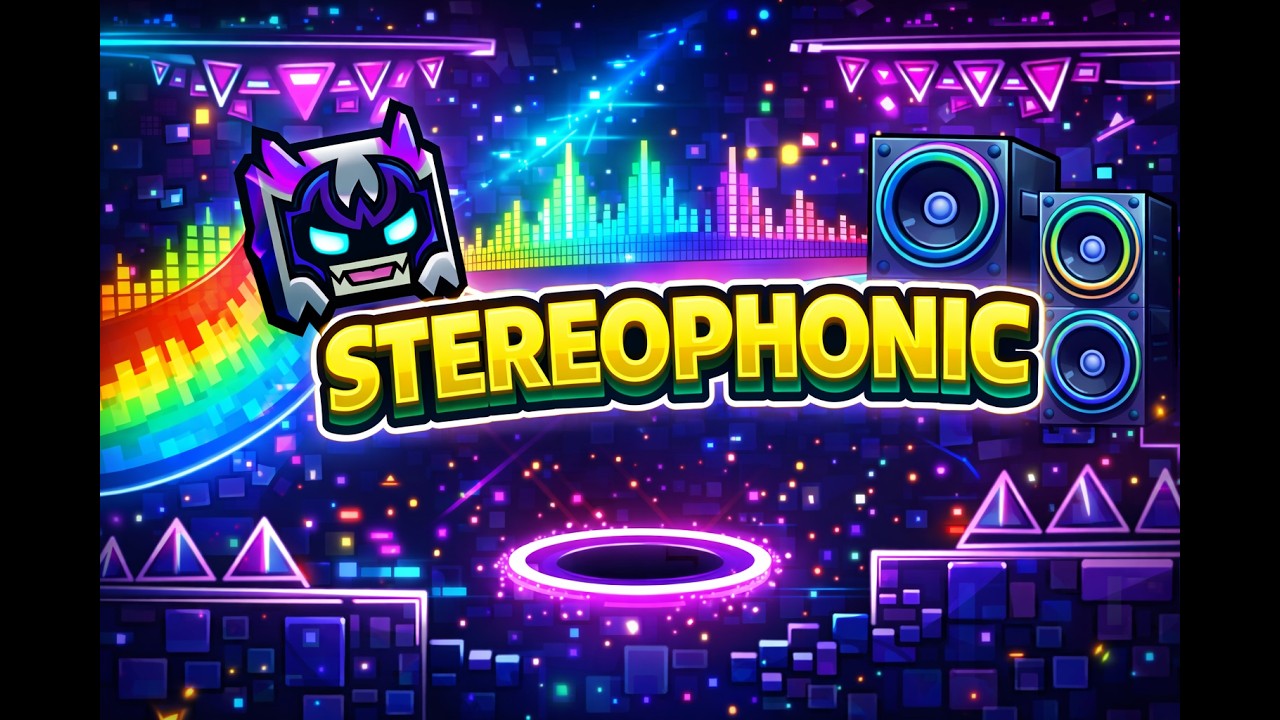 STEREOPHONIC | Geometry Dash Insane Level Full Attempt!