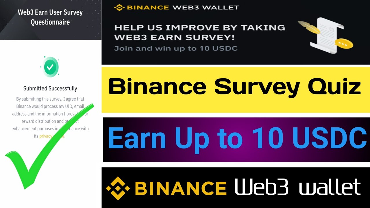 Binance Web3 quiz answers | Binance new survey Answers | Web3 wallet event | Supun Tech Official