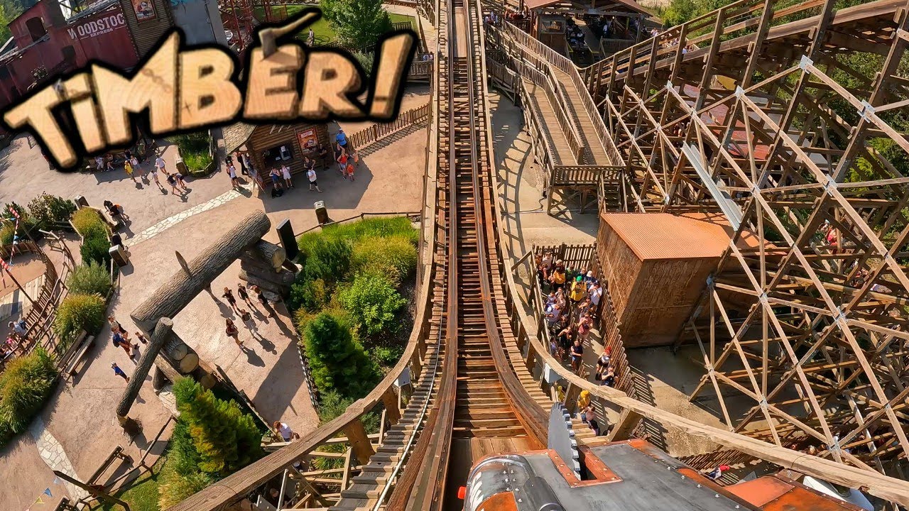 Timber 4K On Ride POV -  Walibi Rh&ocirc;ne-Alpes