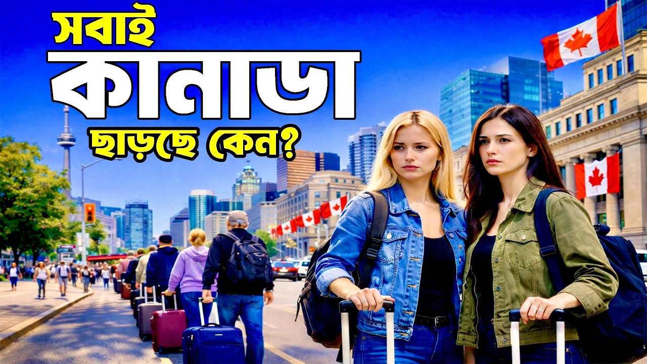 সবাই কানাডা 🇨🇦 ছেড়ে পালাচ্ছে কেন?Canada কেমন দেশ কেমন বেতন?Canada Travel