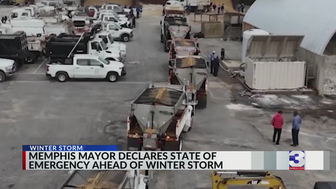 Mayor Paul Young declares State of Emergency for Memphis ahead of winter storm