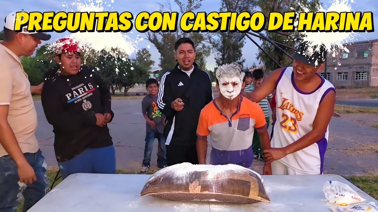 CASTIGO EXTREMO DE HARINA POR CADA PREGUNTA FALLIDA 
