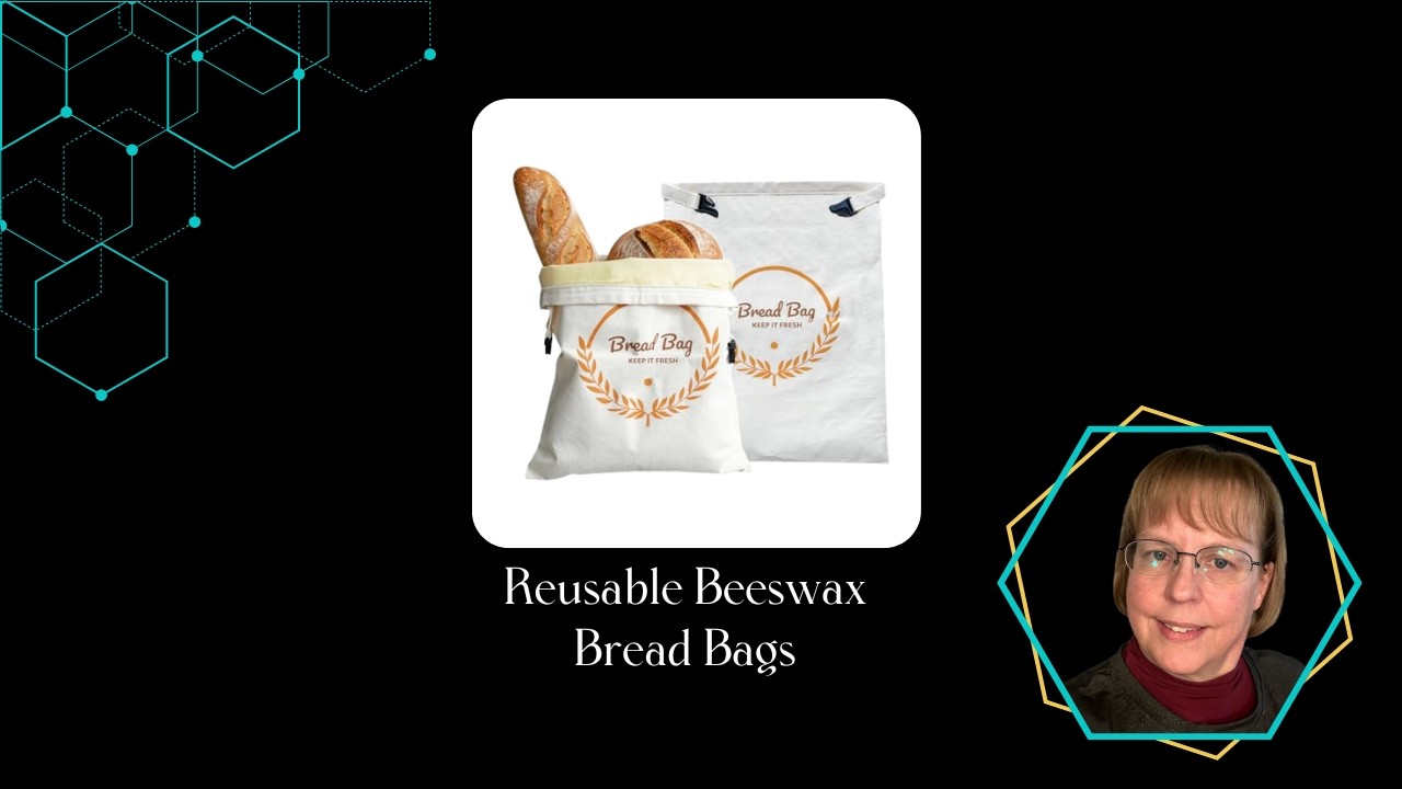 Reusable Beeswax Bread Bags