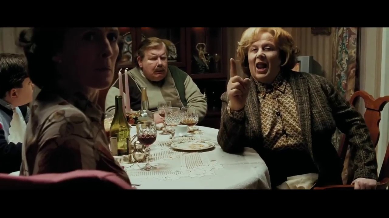 Harry Potter - up Aunt Marge scene
