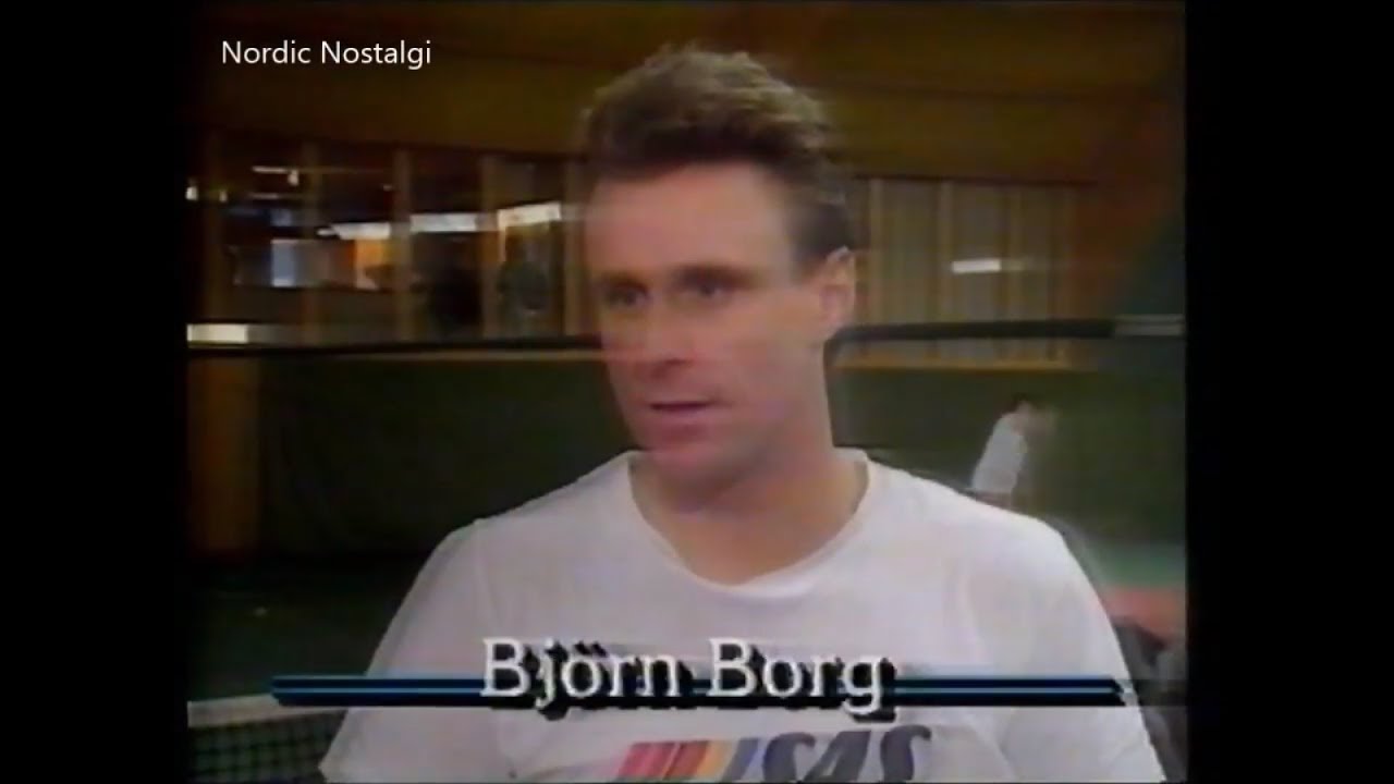 Björn Borg-intervju och Mats Wilander - Good Morning America in Sweden 17 May 1988