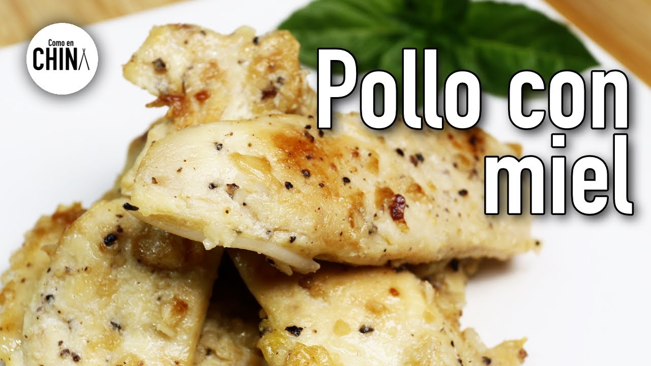 Pollo con miel ESTILO CHINO - (&iexcl;3 TRUCOS para que te quede riqu&iacute;simo!)